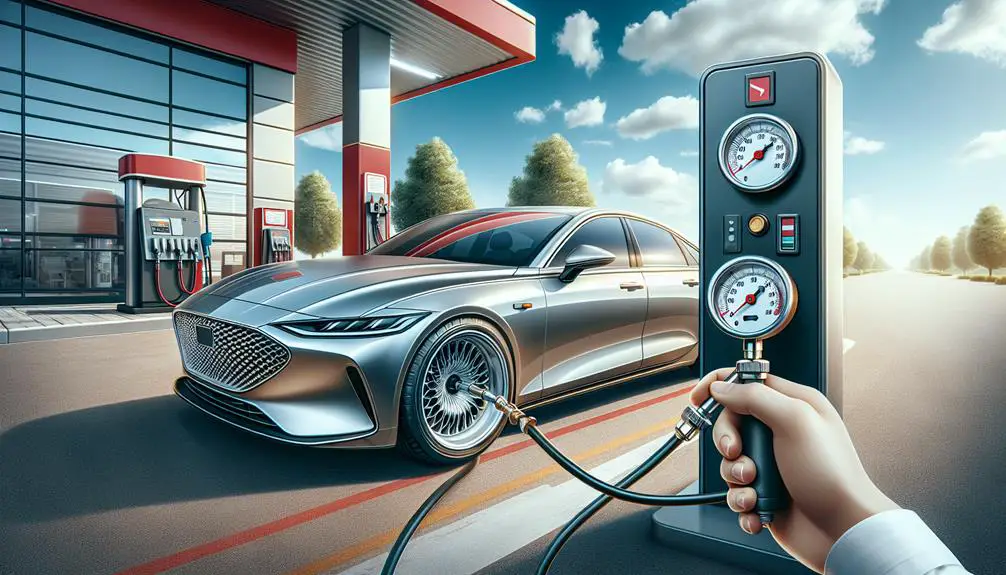 checking toyota corolla tire pressure
