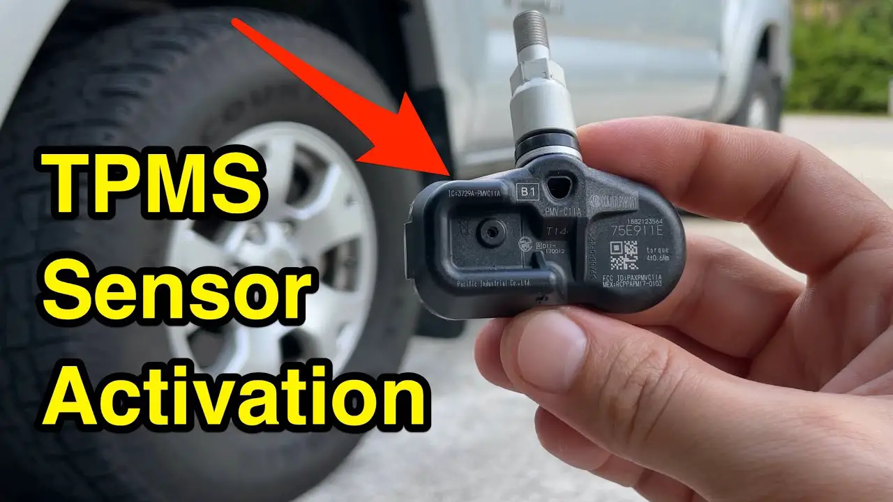 How to Activate New Tpms Sensor Without Tool Toyota