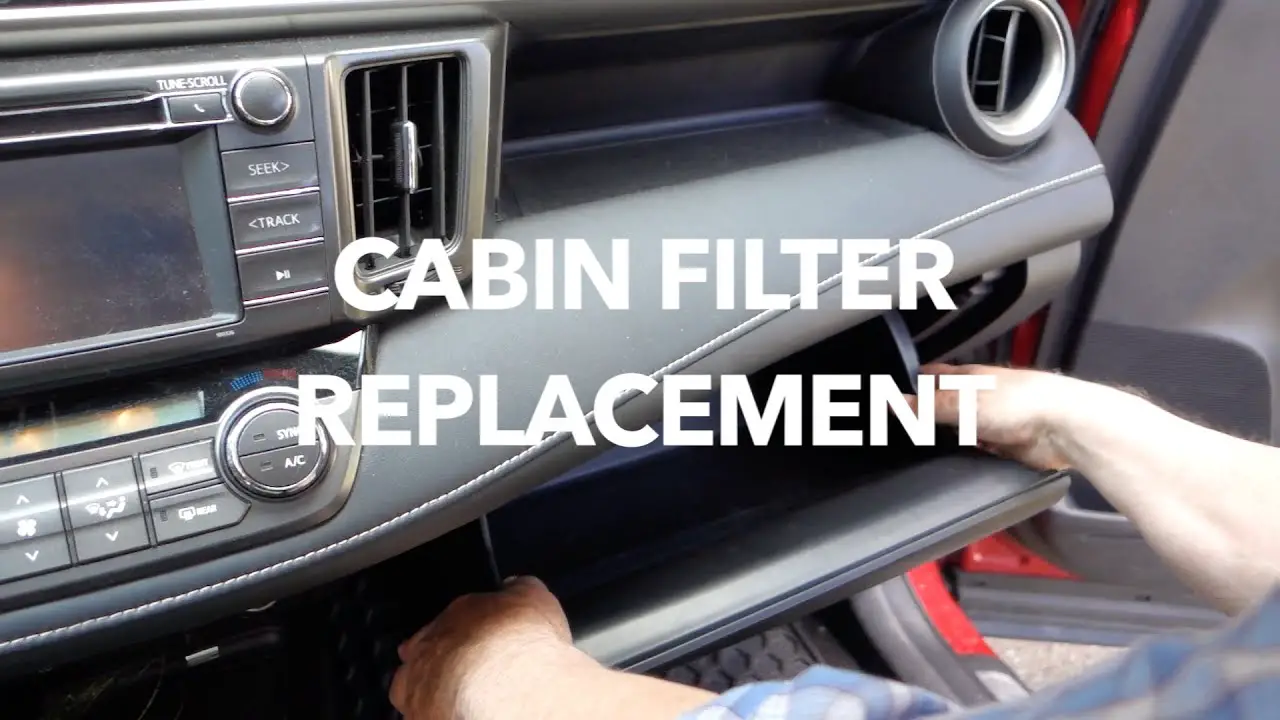 How to Change Cabin Air Filter Toyota Rav4