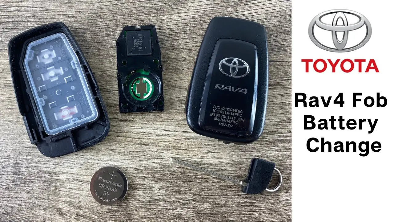 How to Change Toyota Rav4 Key Battery