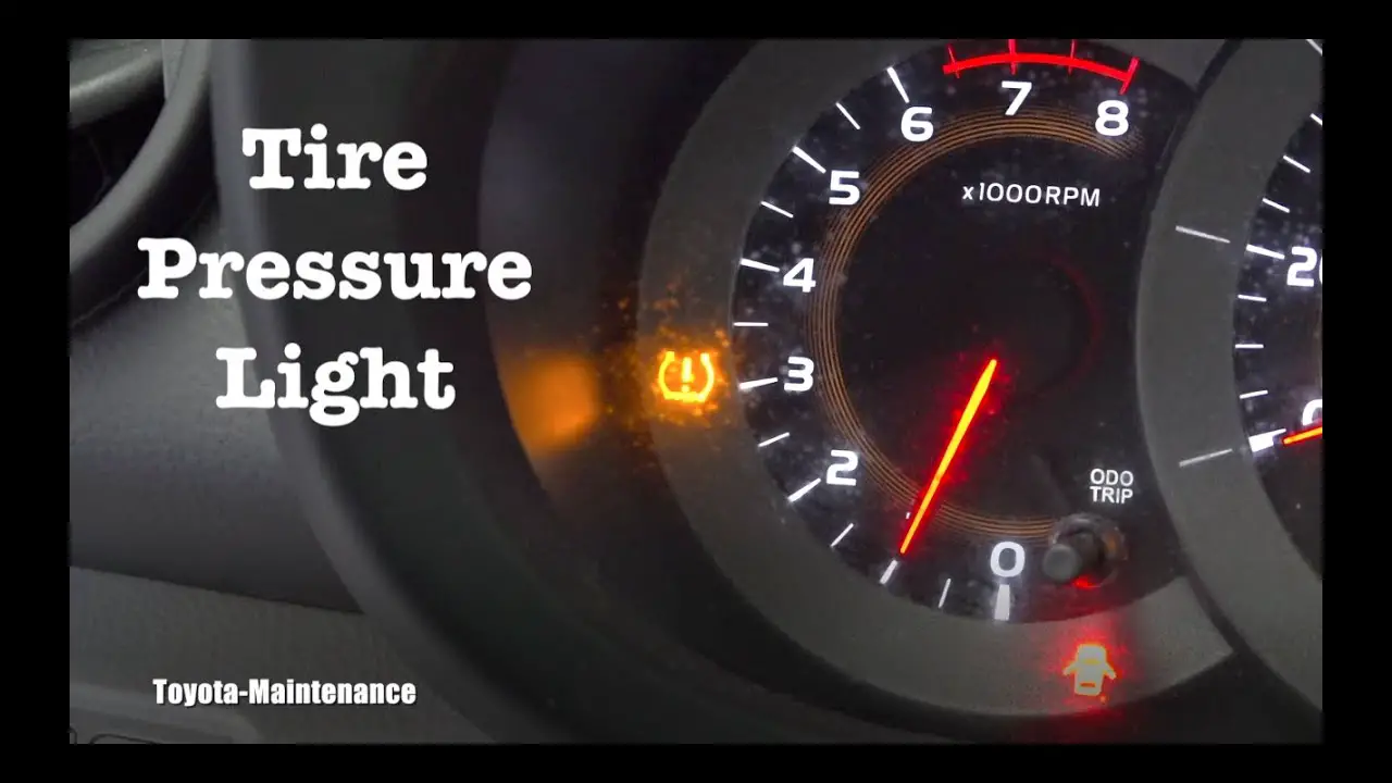 How to Check Tire Pressure on Toyota Rav4