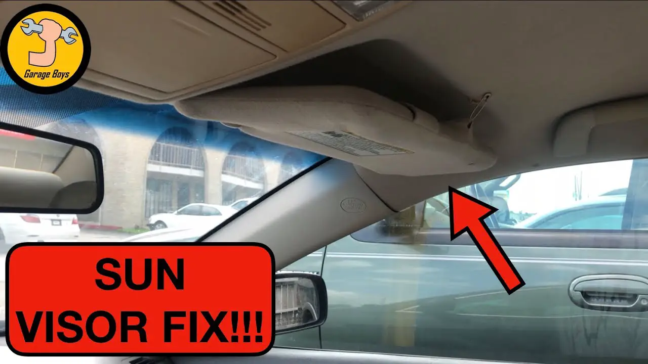 How to Fix Sun Visor Toyota