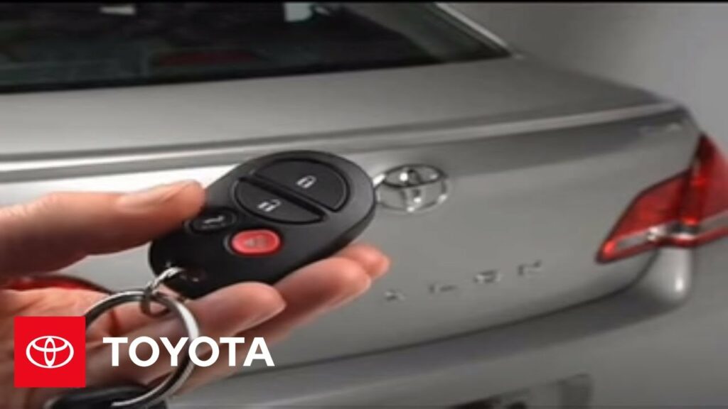 How to Open Toyota Avalon Trunk Without Key DIYCarExpert