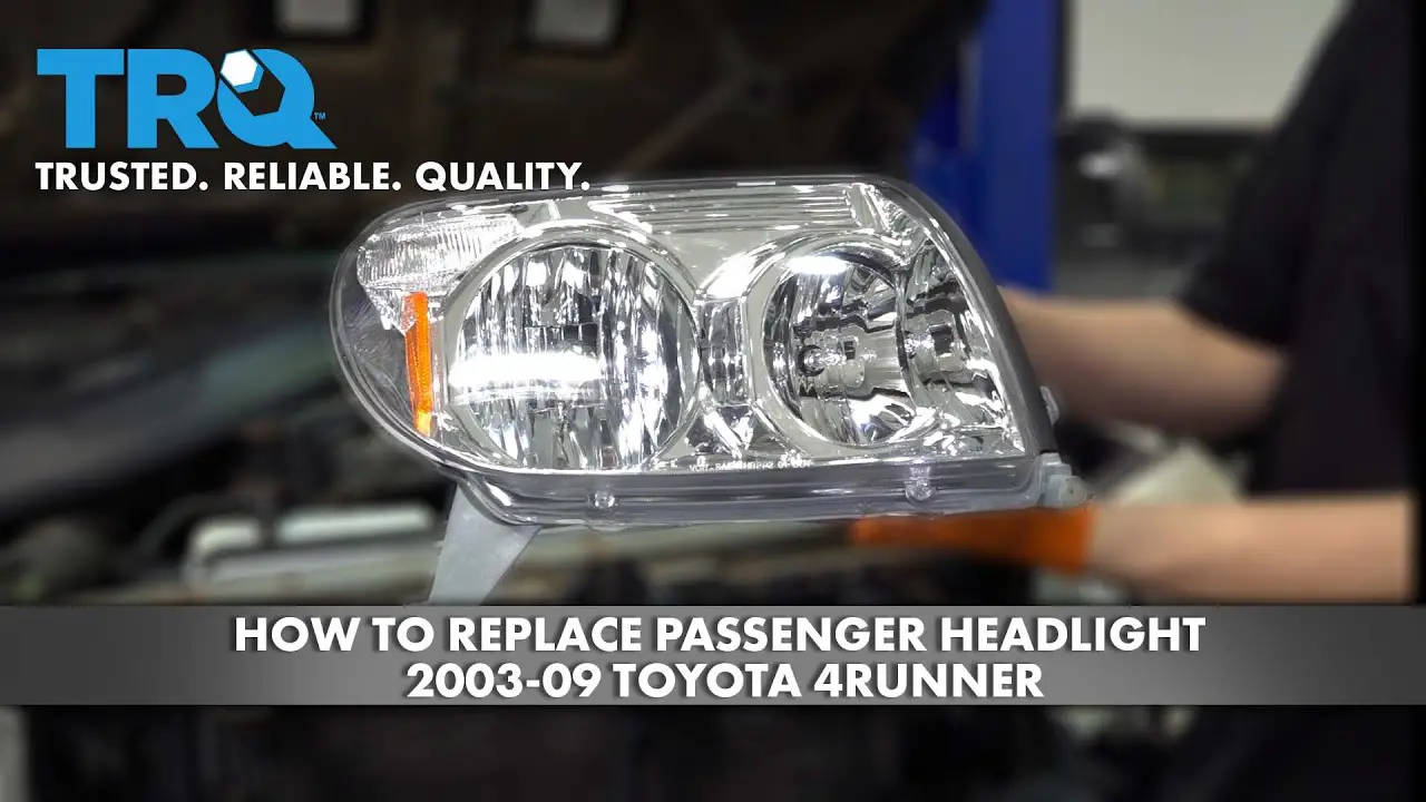 How to Replace Toyota 4Runner Headlight Assembly
