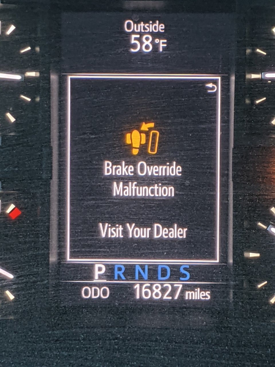 How to Reset Brake Override Malfunction Toyota