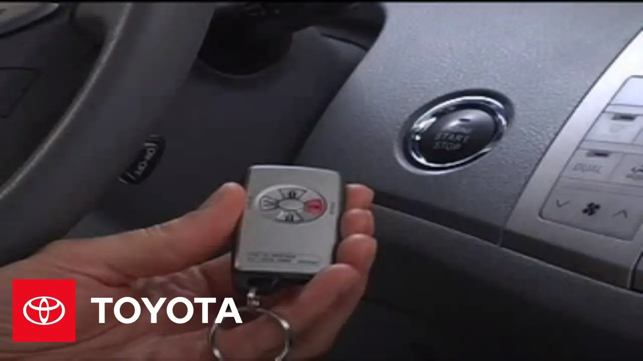 How to Start Toyota Avalon With Key