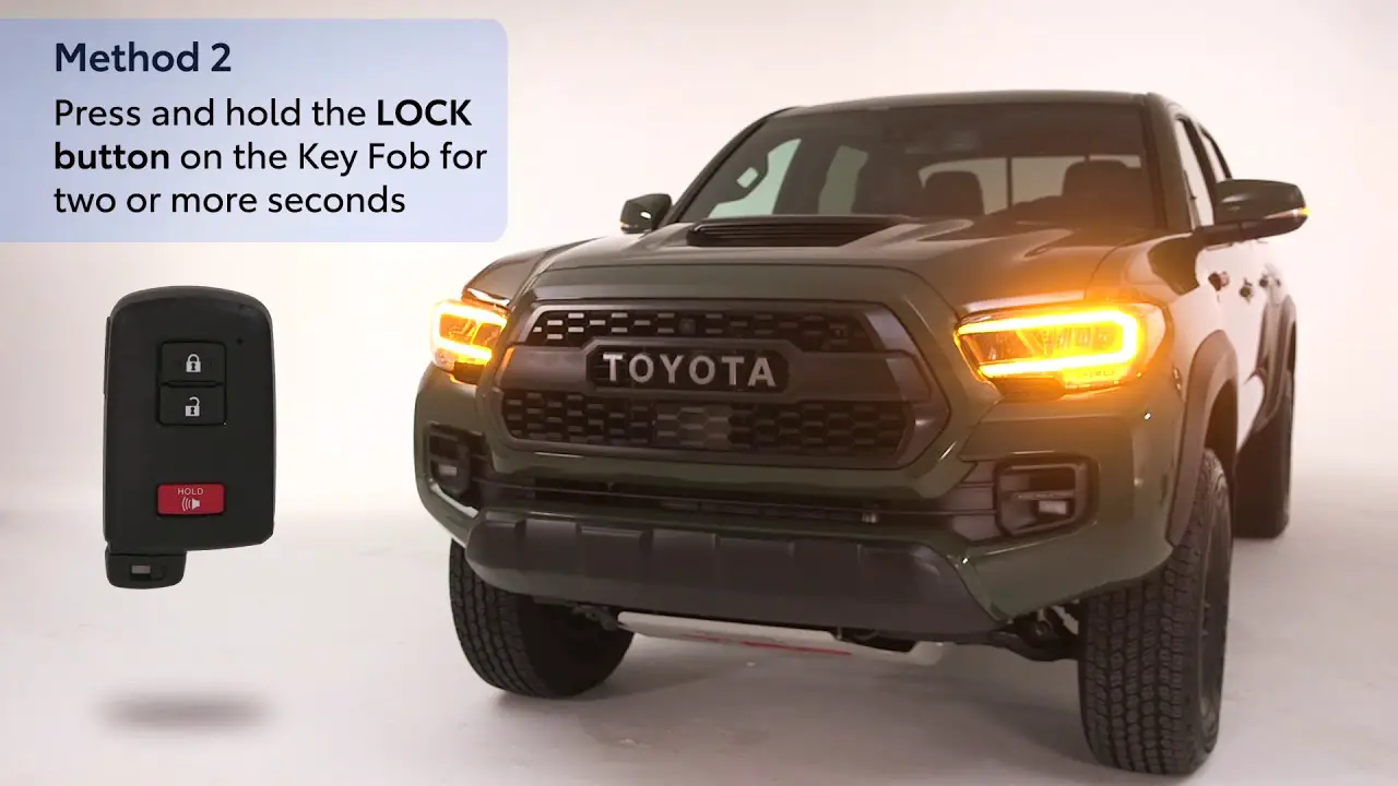 How to Start Toyota Tacoma With Key