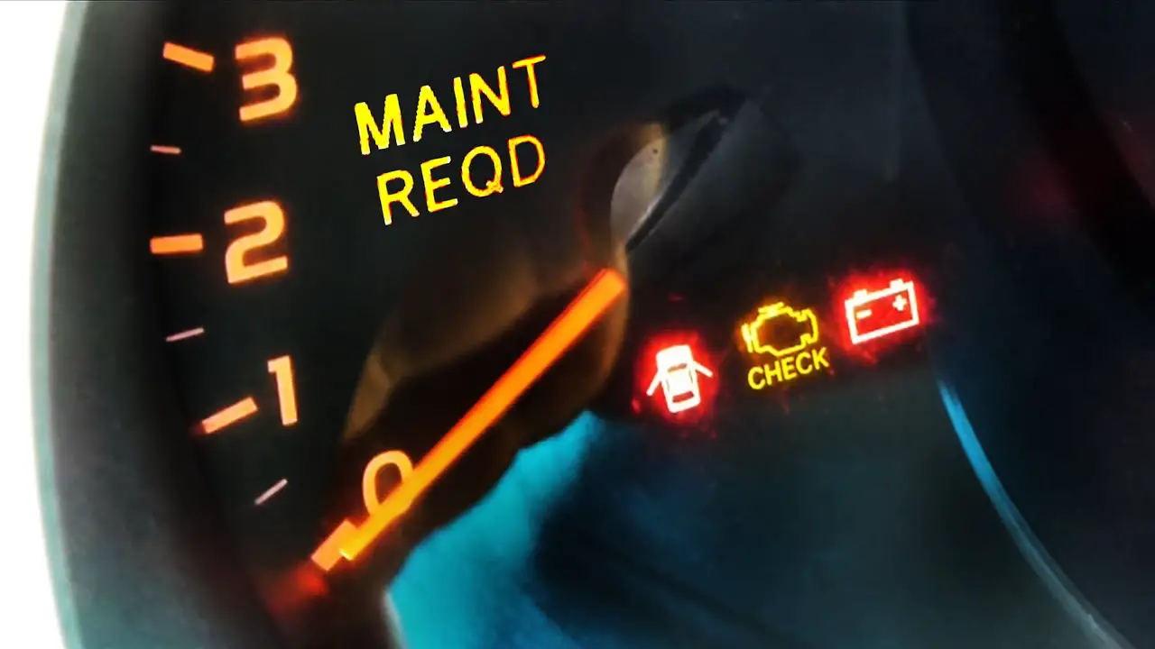 How to Turn off Maint Reqd Light Toyota