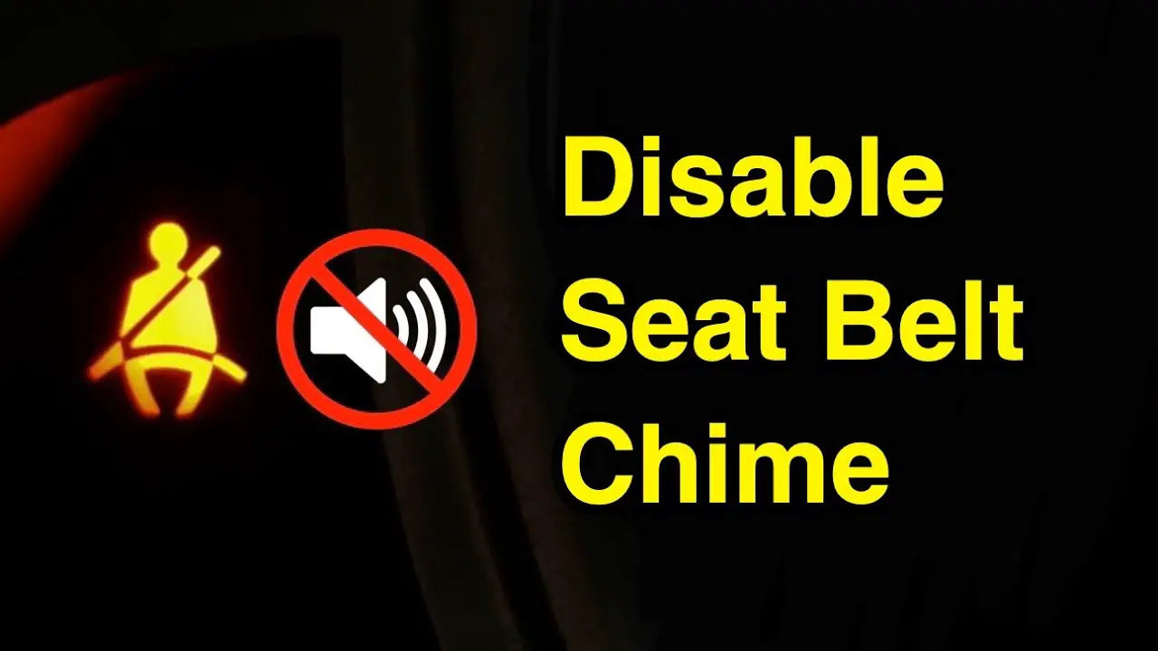 How to Turn off Toyota Seat Belt Alarm