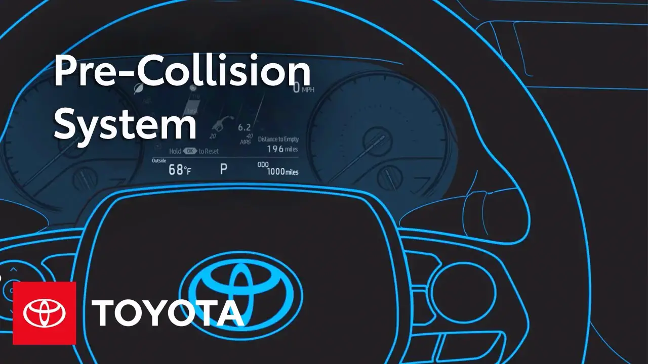 How to Turn on Toyota Pre Collision System
