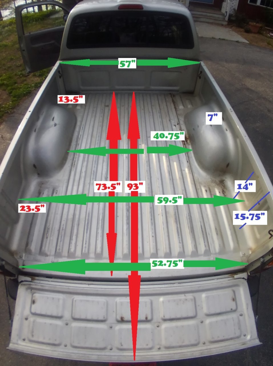 How Wide is a Toyota Tacoma Bed