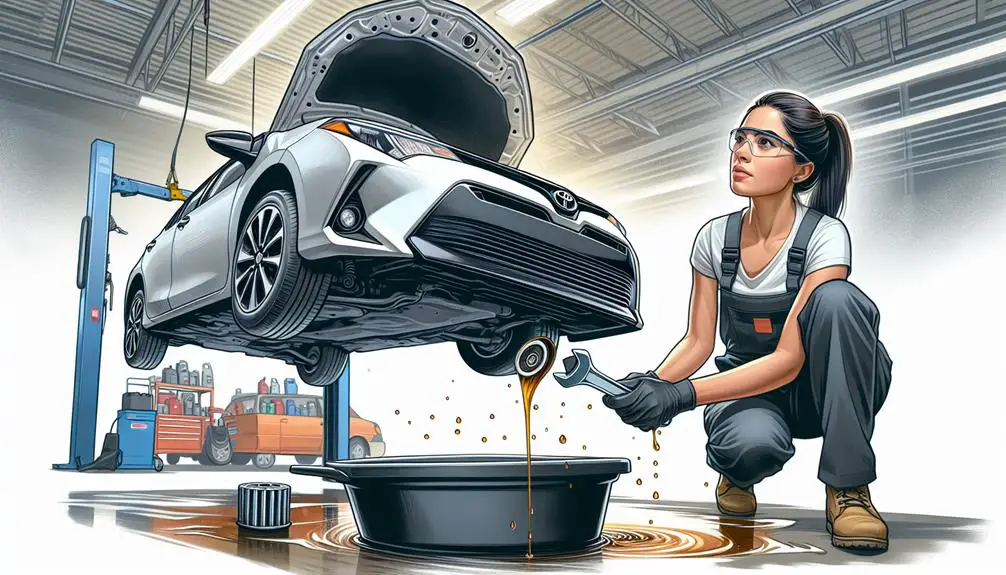 oil filter change details