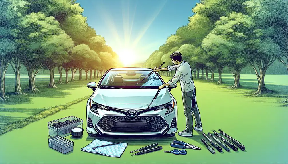 replace toyota corolla wipers