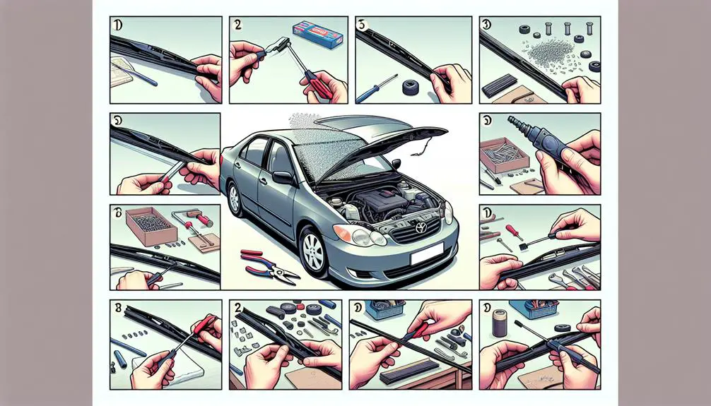 replacing toyota corolla wipers
