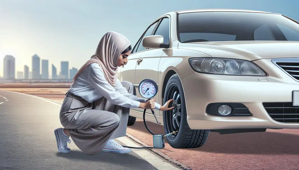 tire pressure check guide