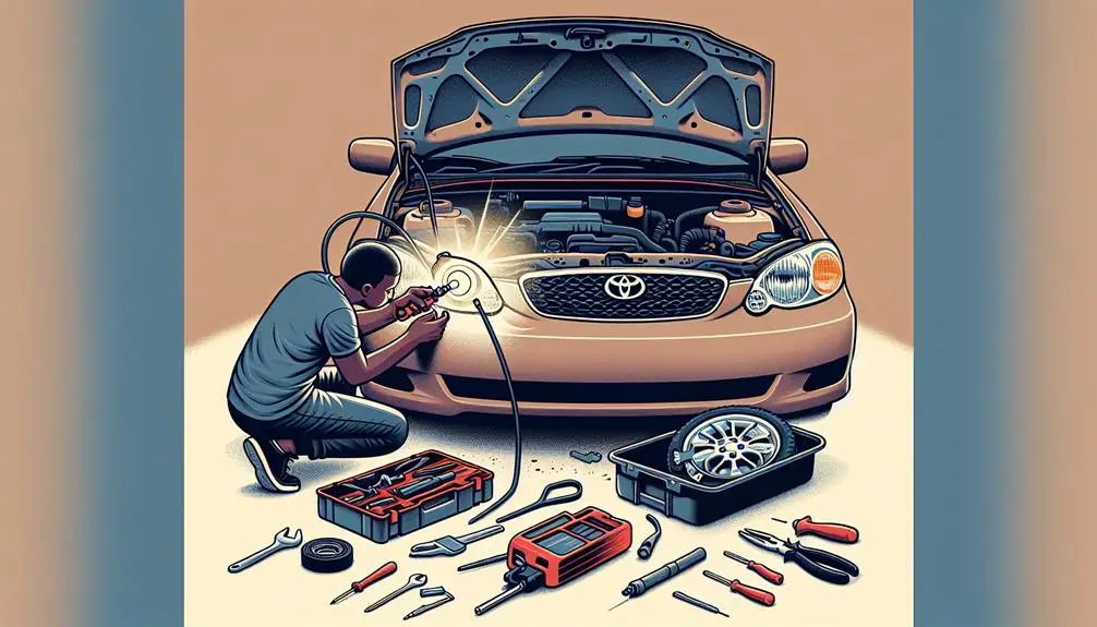 toyota corolla headlight replacement