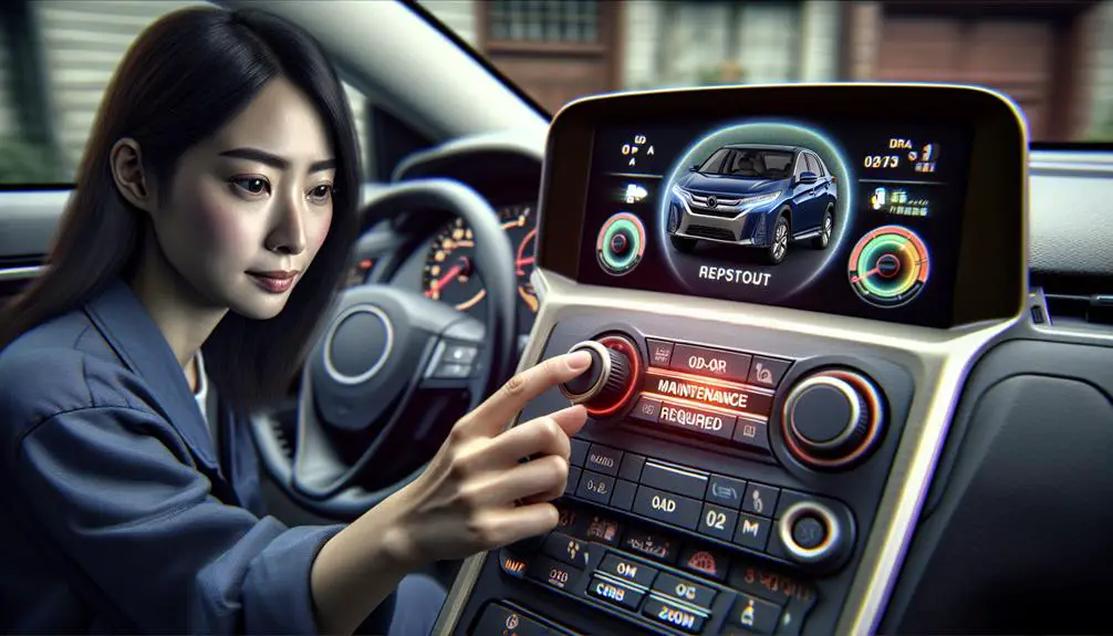 reset toyota corolla maintenance