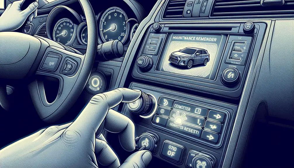 reset toyota corolla maintenance
